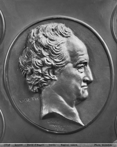 Johann Wolfgang von Goethe, 1829 von Pierre Jean David d